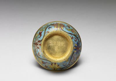 图片[2]-Copper covered box in cloisonne enamels, Qing dynasty (1644-1911)-China Archive